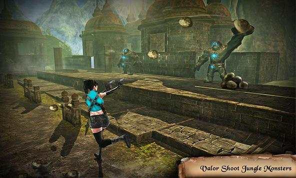 Secret Agent Lara: Lost Temple Jungle Run game screenshot 3