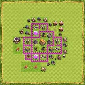 Best Base TH 6 COC screenshot 2