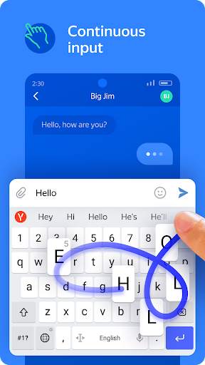 Bàn phím Yandex screenshot 3