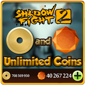 Gems for Shadow Fight 2 prank icon