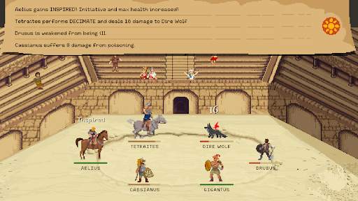 Gladiator manager screenshot 3