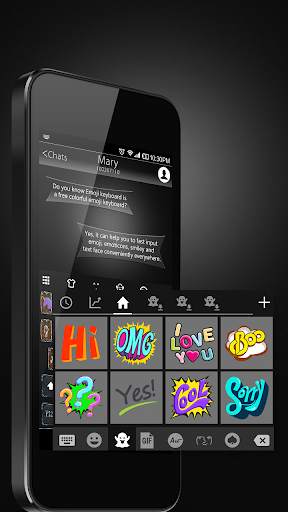 Metal Theme - Emoji Keyboard Wallpaper screenshot 3