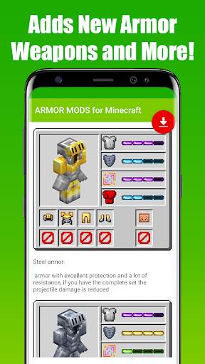 ARMOR MODS for Minecraft screenshot 6