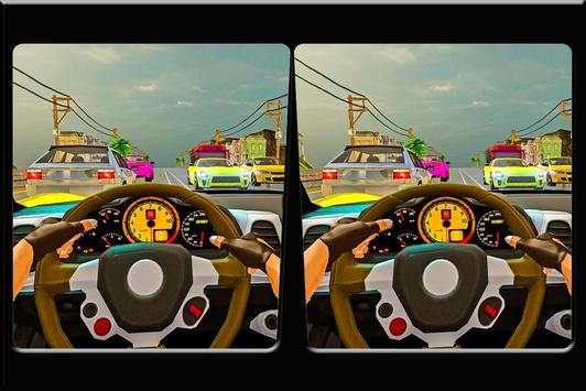 Turbo Traffic Car Racing: VR screenshot 9
