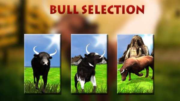 Angry Bull Simulator Game 3D screenshot 2
