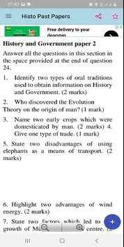 HISTORY KCSE PAST PAPERS скриншот 6