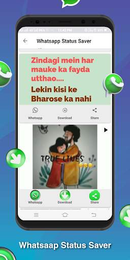 Go Status - Video Download Upload ( Wallpapers ) screenshot 6