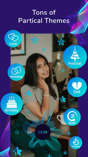 PicartBit Particle.ly Video Status Maker & Editor स्क्रीनशॉट 4