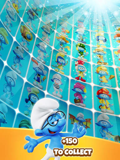 Smurfs Bubble Shooter Story 15 تصوير الشاشة