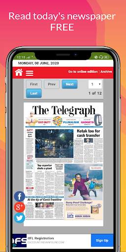All Daily English Newspaper App screenshot 4