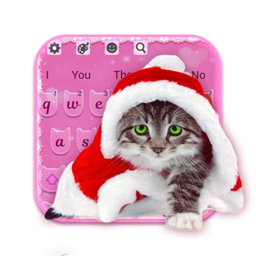 Cute Furry Cat Keyboard 10001007