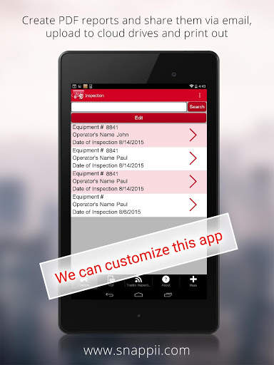 Tractor Inspection App screenshot 3
