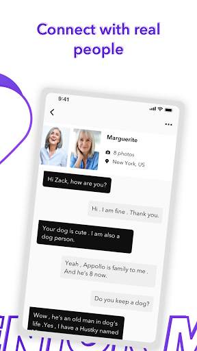 Senior Match: Mature Dating App for Silver Singles screenshot 2