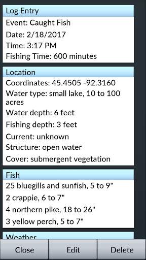 My Fishing Advisor screenshot 6
