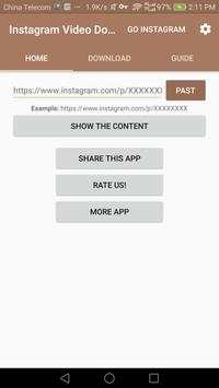 Magic Instagram Downloader screenshot 1