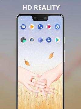 Cartoon beautiful hands romantic wallpaper screenshot 3
