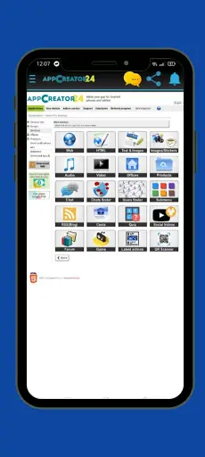 Buat Aplikasi Android - Appcreator24 скриншот 3