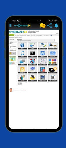 Buat Aplikasi Android - Appcreator24 screenshot 3