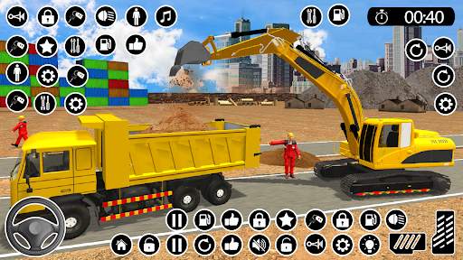 US Construction Games Sim JCB screenshot 2