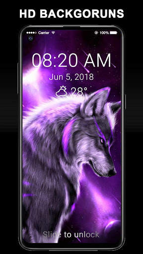 Fantasy Wolf 4K Wallpapers Lock Screen screenshot 4