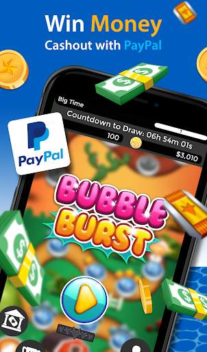 Bubble Burst - Make Money स्क्रीनशॉट 1