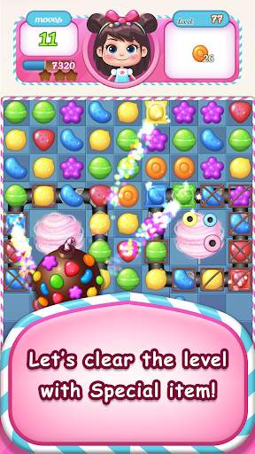 New Sweet Candy Pop: Puzzle Wo screenshot 4