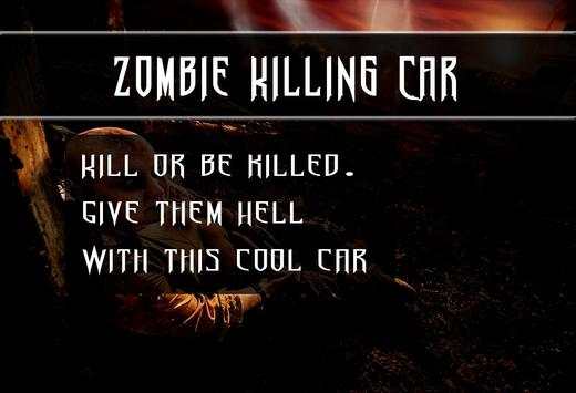 ZOMBIE KILLING CAR screenshot 3