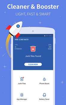Clean Master Lite - Super Cleaner Master & Booster 1 تصوير الشاشة