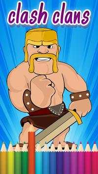 Clash Clans Coloring Game screenshot 4