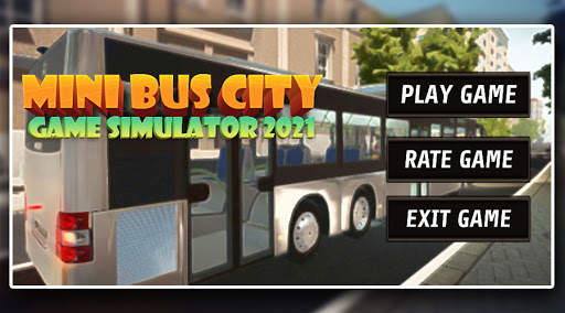 Mini Bus City Game Simulator 2021 स्क्रीनशॉट 1