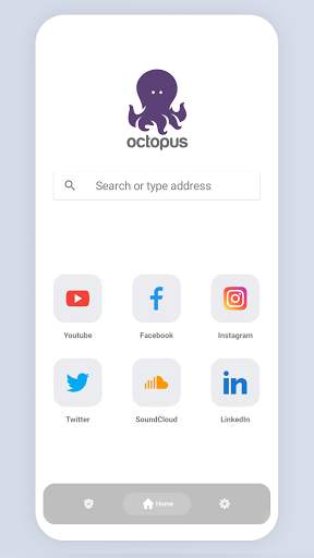 Octopus Browser - Free Private & Proxy Browser‏ screenshot 2