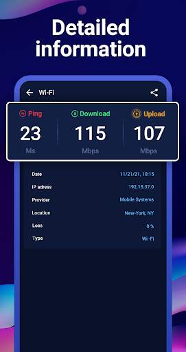 Internet speed test meter wifi screenshot 3