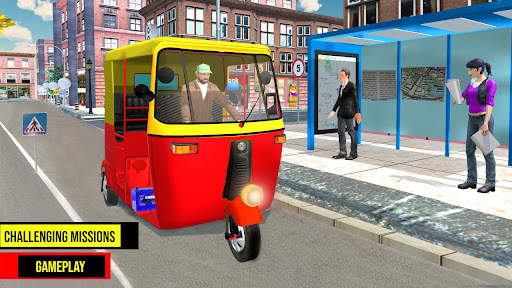 Auto Rickshaw Mountain Drive screenshot 1