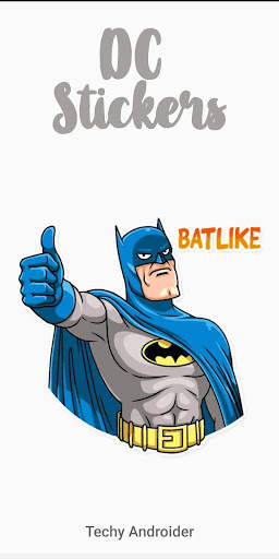 DC (Superhero) Stickers for whatsApp screenshot 1