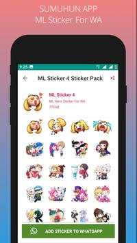 ML Hero Sticker For WA screenshot 5