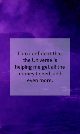 Affirmations for Money (free) screenshot 7