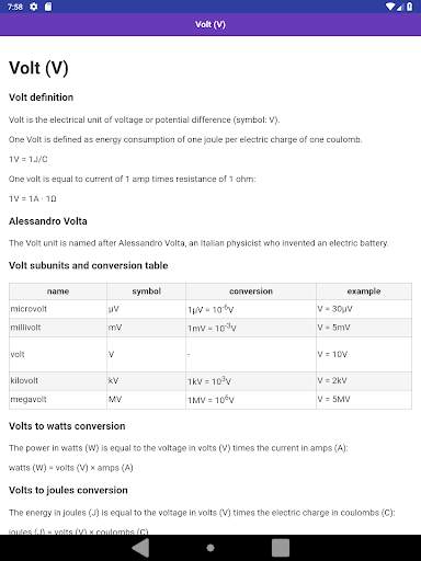 Electrical & Electronic Formulas screenshot 10