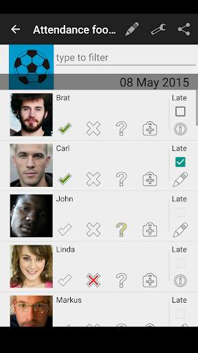 Attendance Tracker screenshot 1