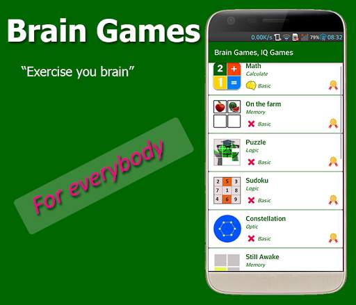 Brain Exercise Games - IQ test screenshot 3