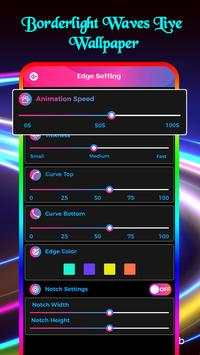 Borderlight Waves Live Wallpaper 4 تصوير الشاشة
