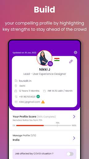 foundit (Monster) Job Search 6 تصوير الشاشة