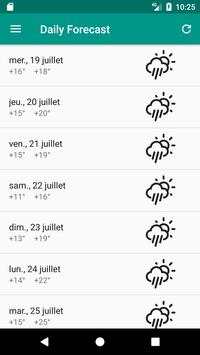 Weather screenshot 2