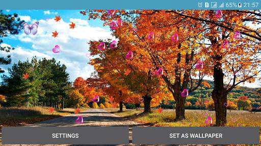 Autumn Live Wallpaper screenshot 12