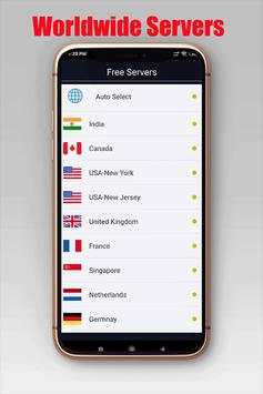VPN CHINA - Free VPN & Unlimted Secure VPN  Proxy screenshot 2