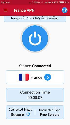 France VPN - Free France IP Address & Fast Proxy screenshot 2