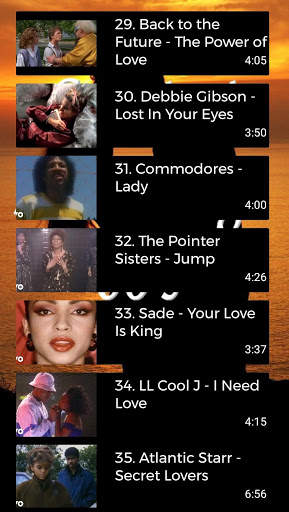Greatest Love Songs 80's screenshot 6