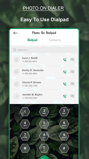 My Photo On My Phone Dialer screenshot 1