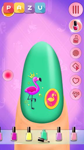 Nail Art Salon - Manicure & jewelry games for kids screenshot 5
