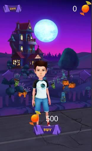 Zombie Night Run screenshot 4