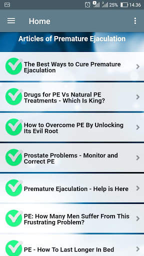 Premature Ejaculation : Information and Tips screenshot 7